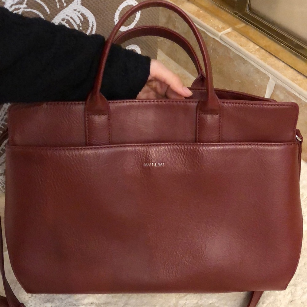 Matt and Nat Vegan Leather Purse/ Briefcase